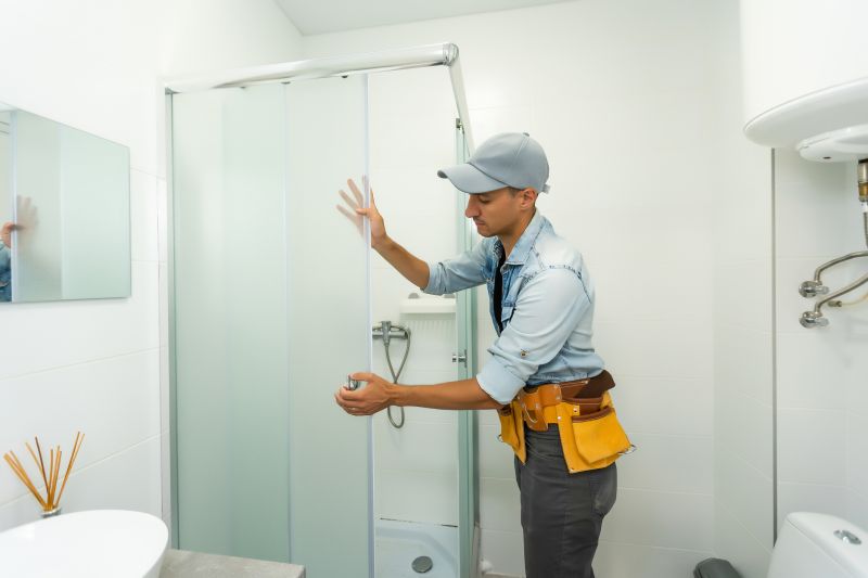 Professional Installing a Shower